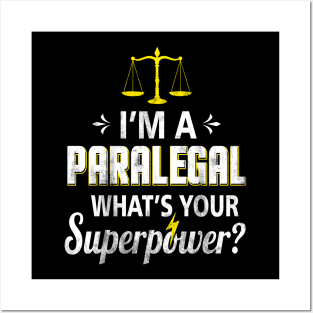 I'm a Paralegal What is Your Superpower Vintage Posters and Art